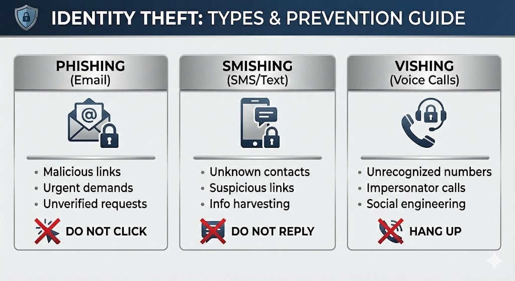 Different types of identity theft and what to do about it